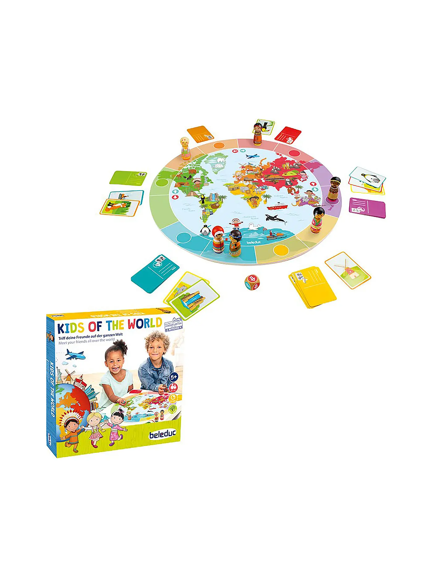 BELEDUC | Brettspiel - Kids of the world | 